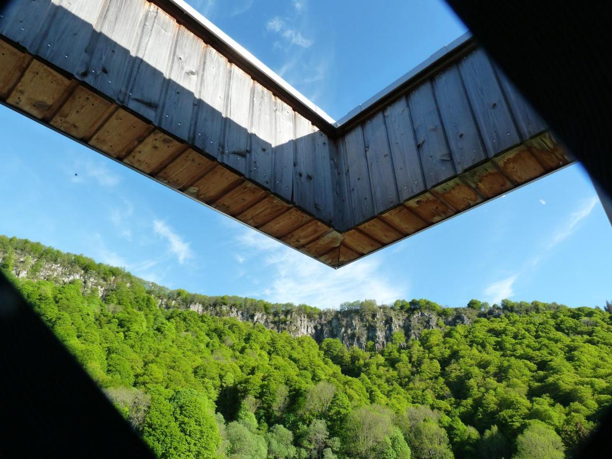 Aux 500 Diables Eco Lodge - Hotel Chambon-sur-Lac Exterior photo